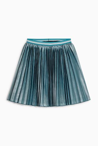 Blue Pleated Skirt (3-16yrs)